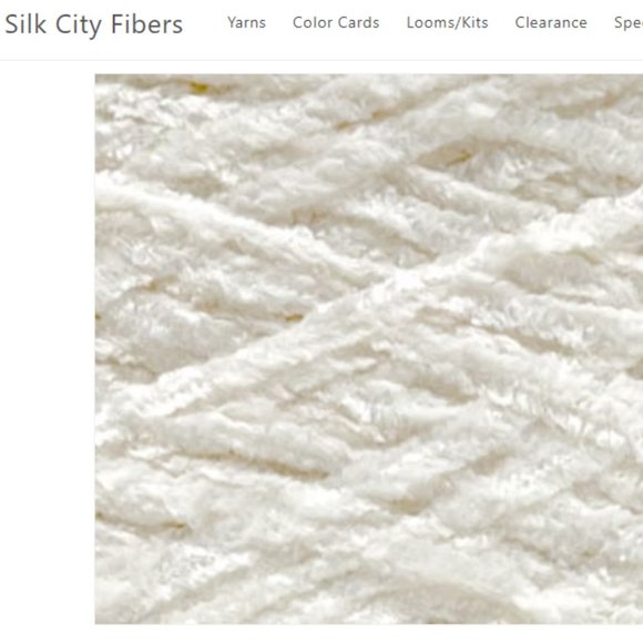 NWOT Vintage Yarn, 4 Cones (42.3 oz), Silk City Fibers, 100% Viscose - Picture 8 of 9